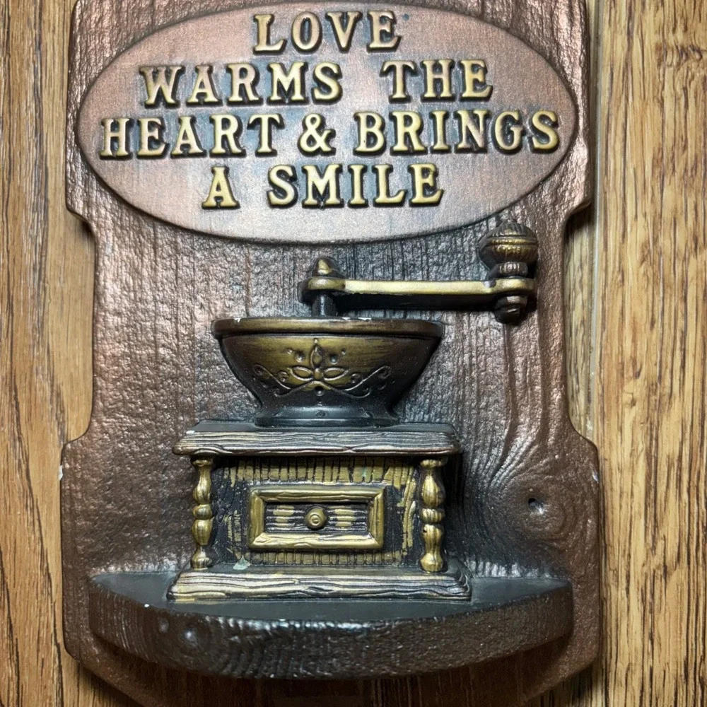 VTG 1978 Miller Studio chalkware kitchen wall plaques cottagecore gallery wall